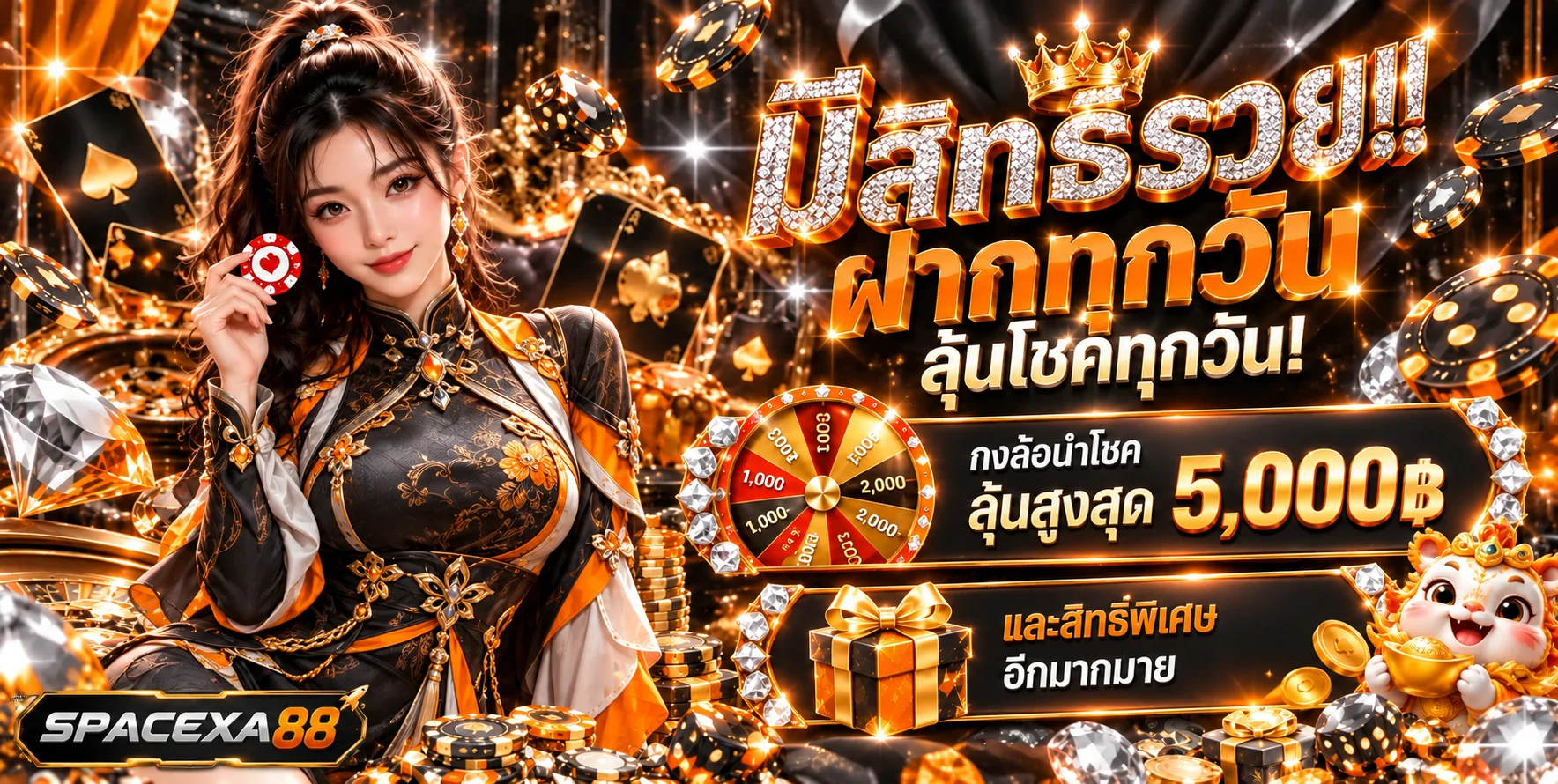 SPACEXA88 เว็บสล็อต คาสิโนออนไลน์ ฝากถอนออโต้